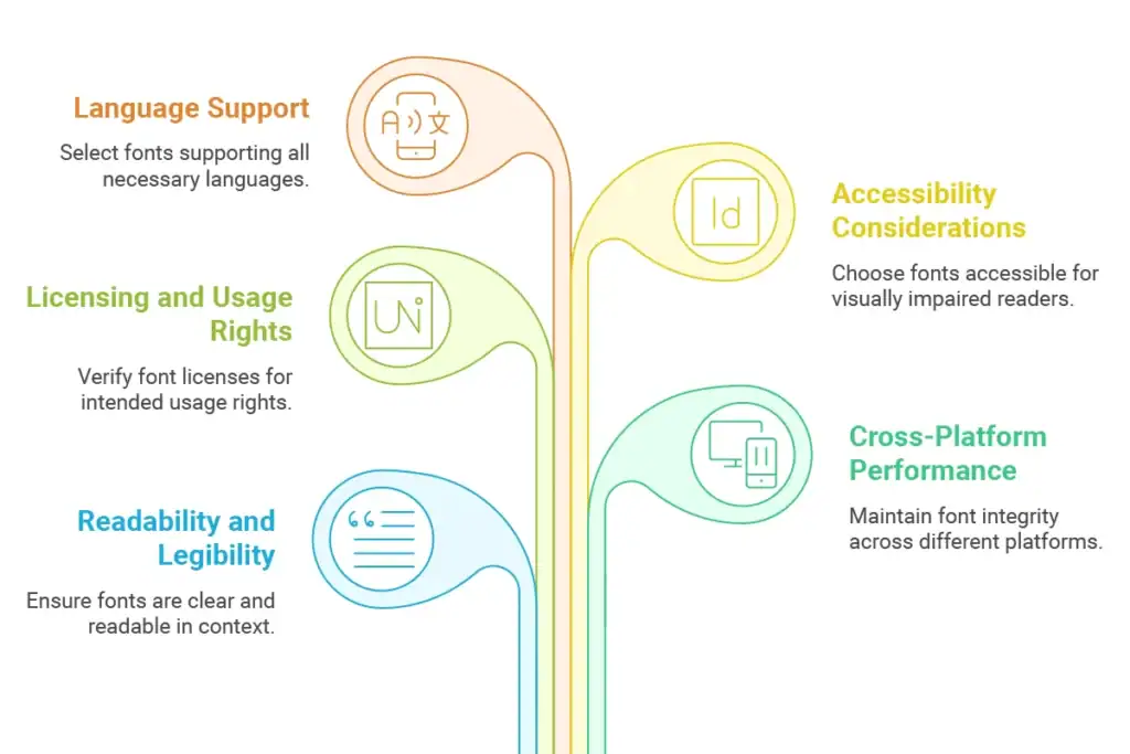 Technical Considerations for Typography Selection