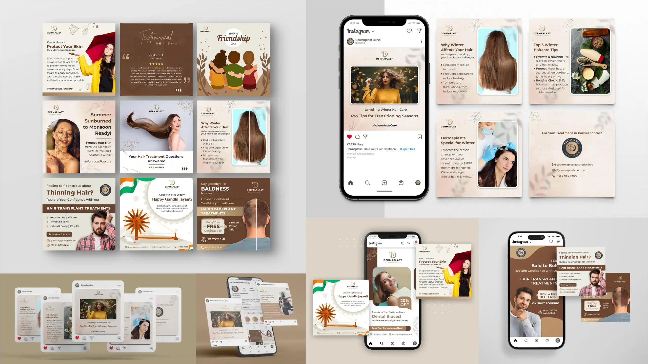 Dermaplast social strategy