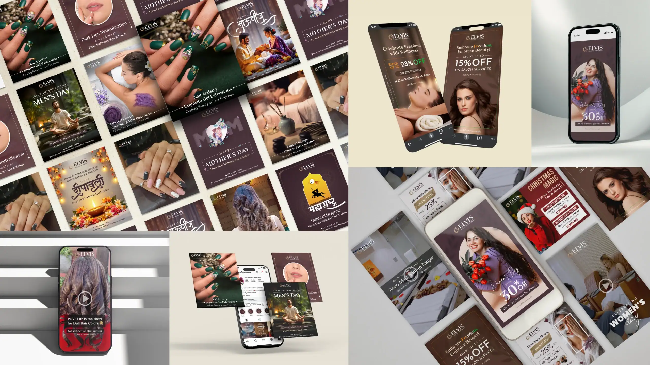 Elvis Wellness Spa & Salon Social Media Strategy