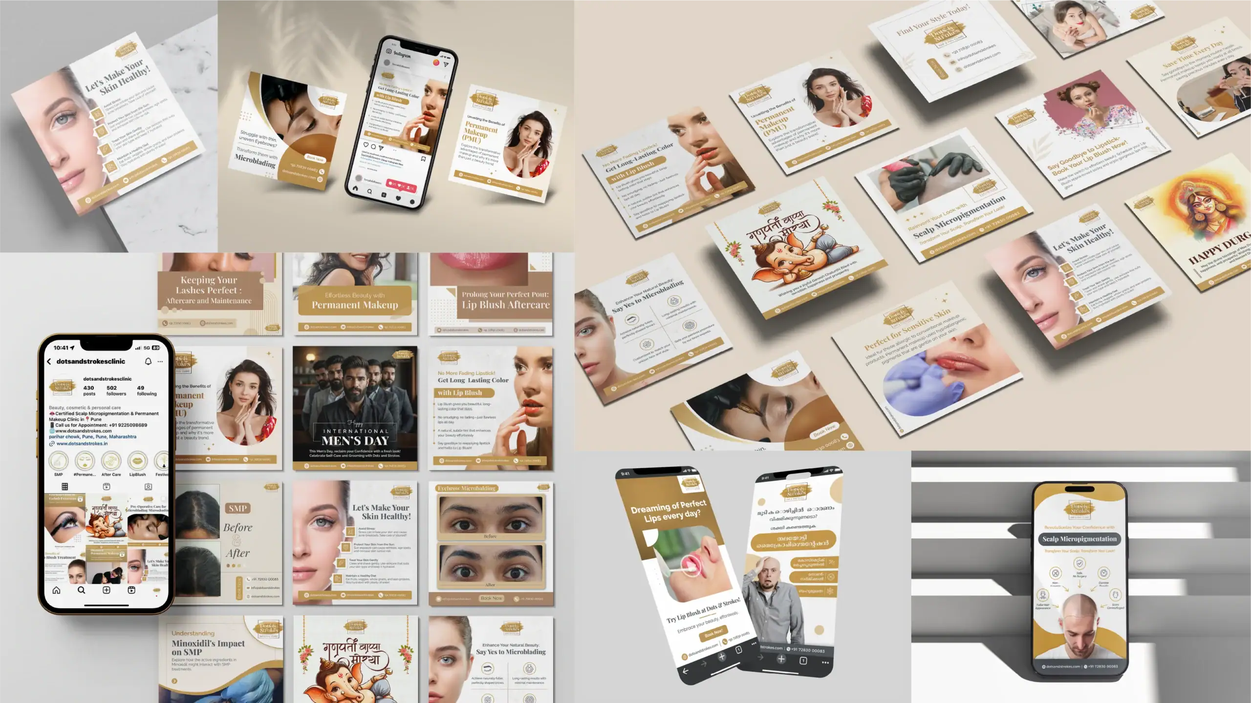 Dots & Strokes social media strategy