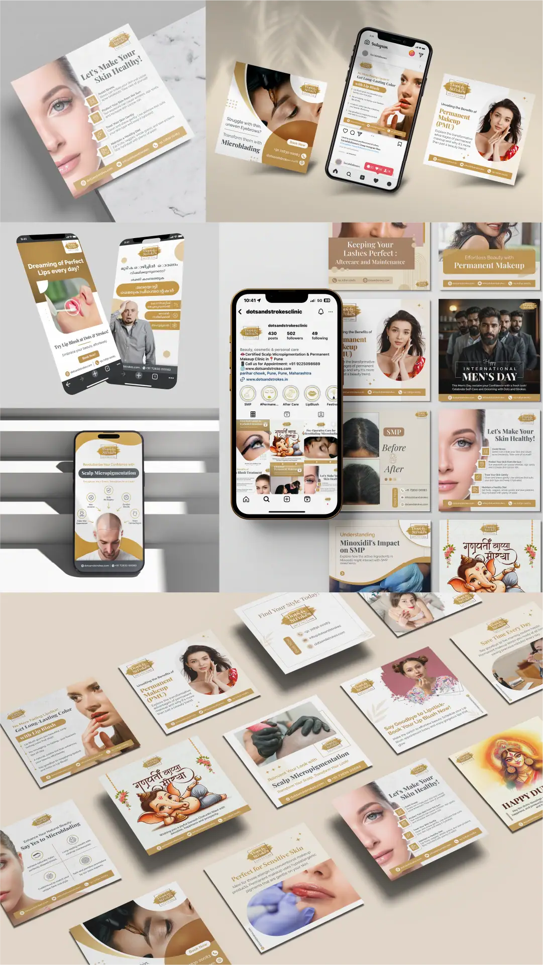 Dots & Strokes social media strategy