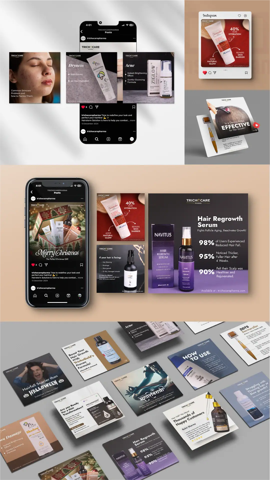 Trichocare Pharma Website