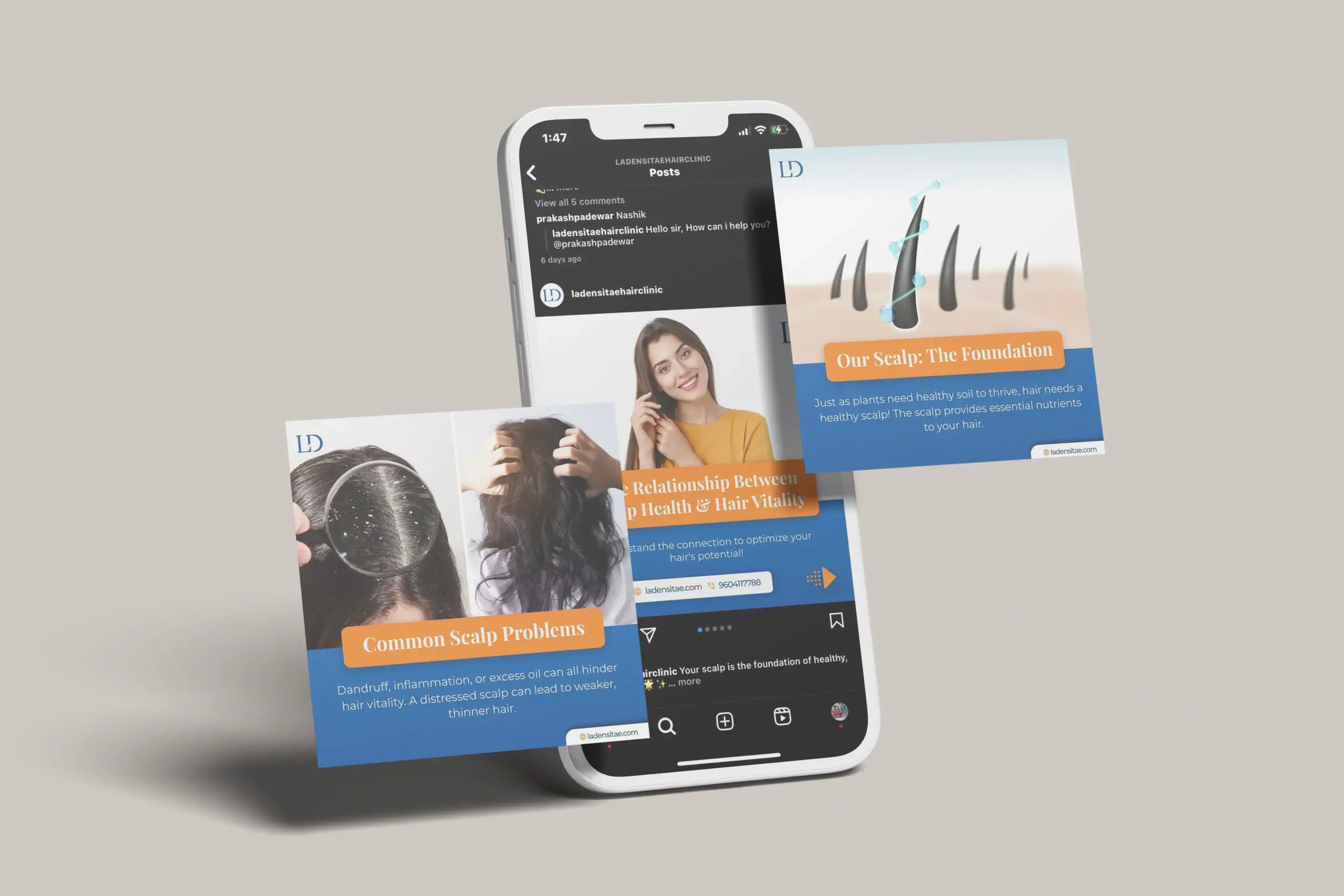 ladensiate social media
