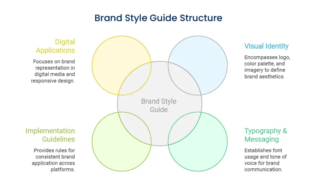 Brand style guide structure